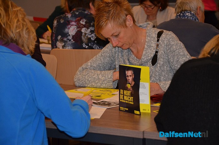 Amnesty had geslaagde avond in Trefkoele+ - Foto: Ingrid Zenderink