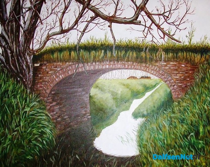 Schilderijen expositie in Hoonhorst