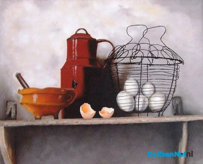Schilderijen expositie in Hoonhorst