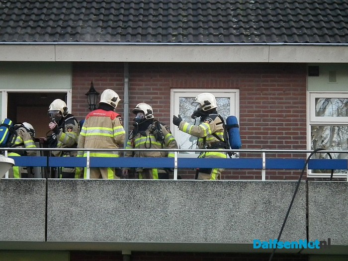 Woningbrand bij seniorenappartement in Dalfsen