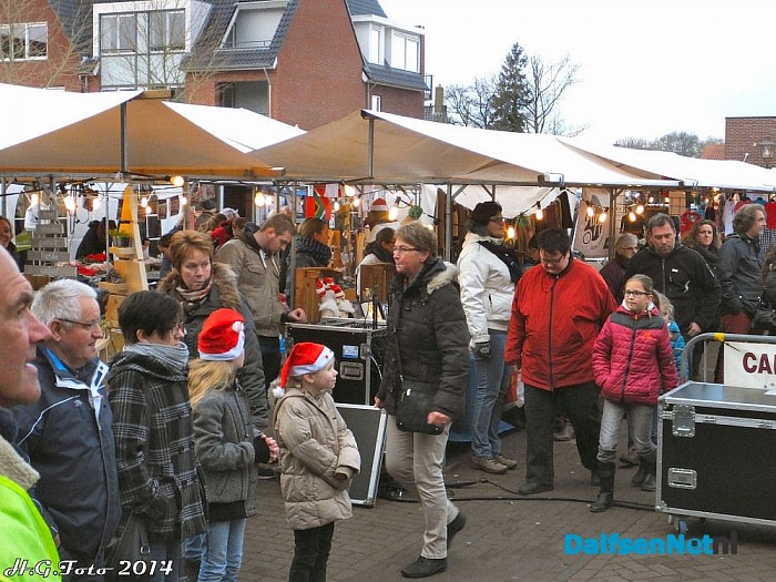 Kerstmarkt Nieuwleusen. - Foto: H.G. Foto
