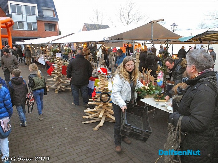 Kerstmarkt Nieuwleusen. - Foto: H.G. Foto