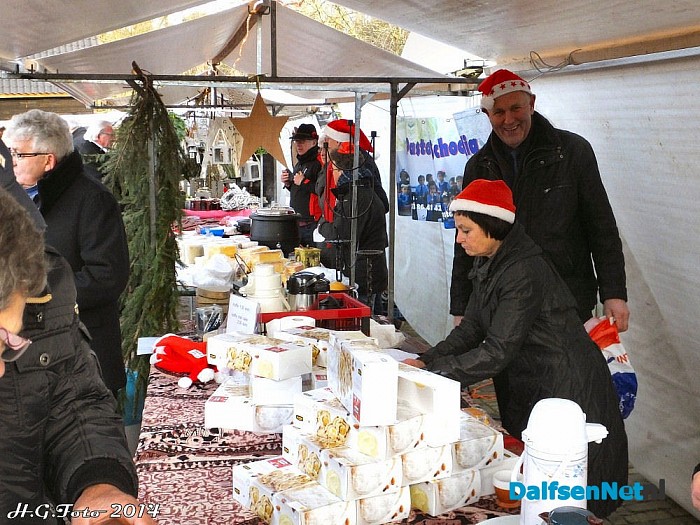 Kerstmarkt Hoonhorst. - Foto: H.G. Foto