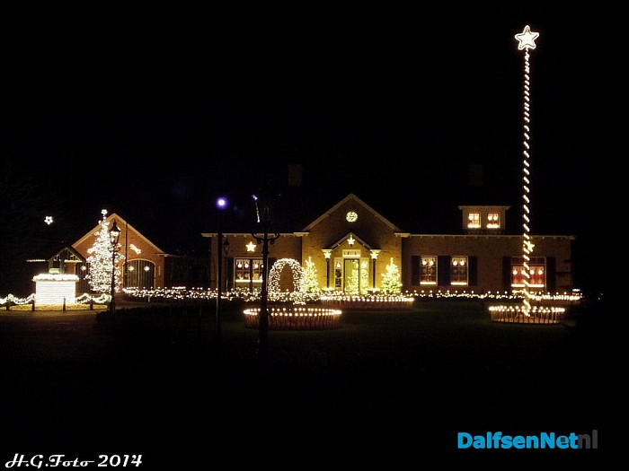 Tips voor kerstlampjes in de tuin. - Foto: H.G. Foto
