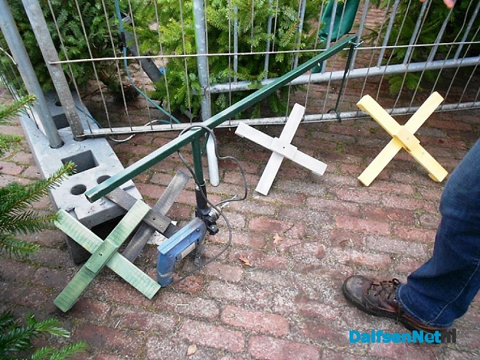 De kerstboomverkopers zijn ook gelijk uitvinders