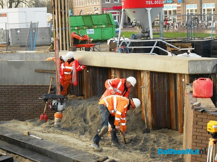 Werk aan de kade