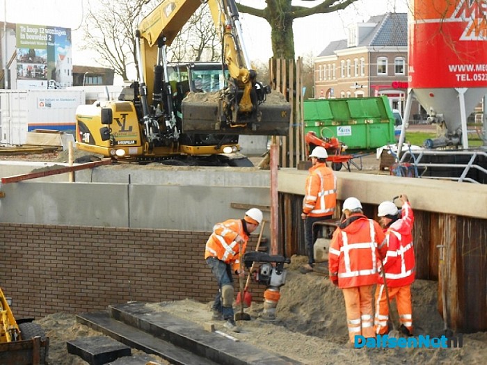 Werk aan de kade