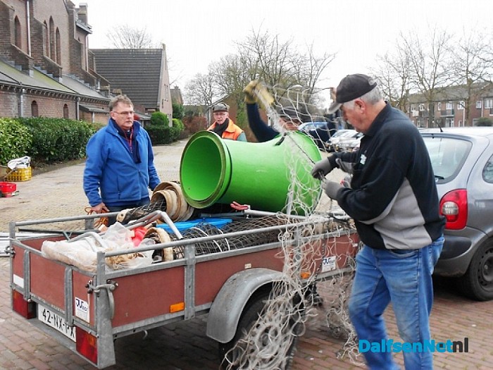 Kerstbomenhandelaren: inpakken en wegwezen