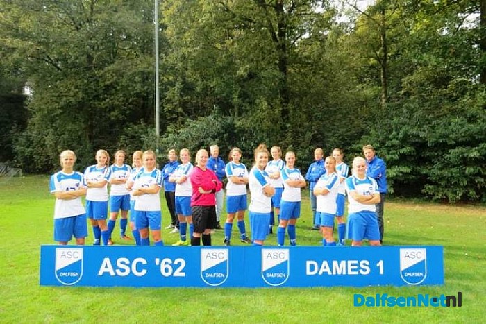20 passieve minuten nekken dames 1 ASC’62 tegen AZSV