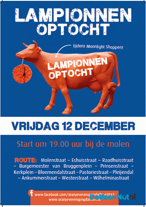 Lampionoptocht Oranjevereniging Dalfsen