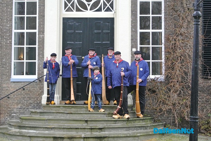 Midwinterhoorns rondom huize Den Berg