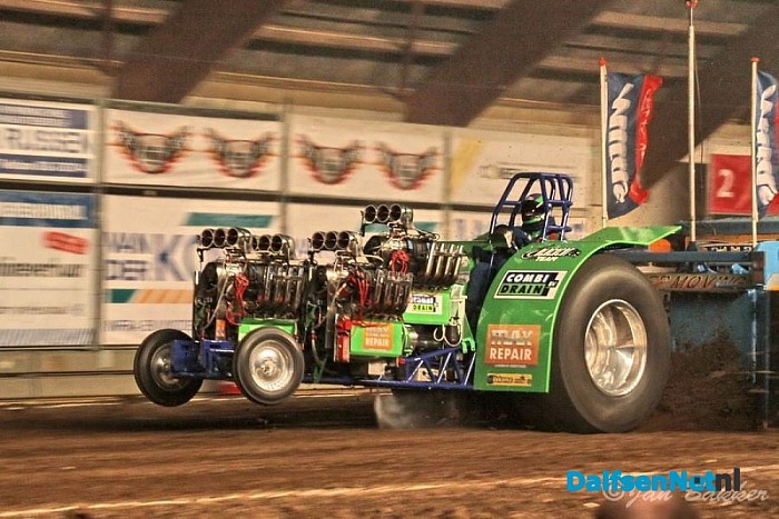 Tractorpulling in Zwolle met Black Cat uit Lemelerveld
