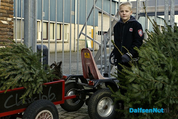 kerstbomen inleveren
