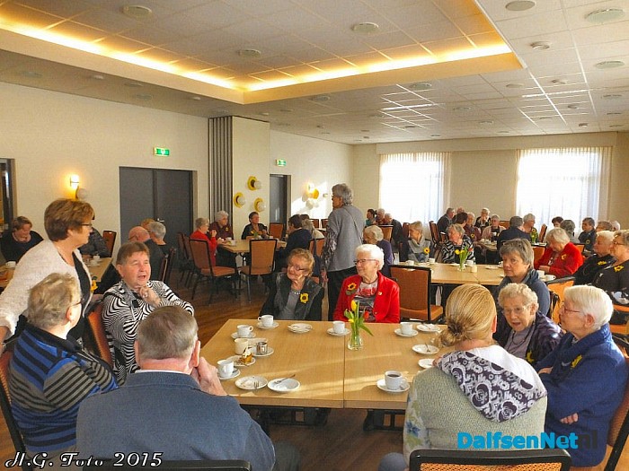 35 jaar bestaan “de Zonnebloem”Nieuwleusen. - Foto: H.G. Foto