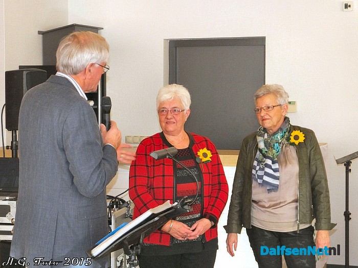 35 jaar bestaan “de Zonnebloem”Nieuwleusen. - Foto: H.G. Foto