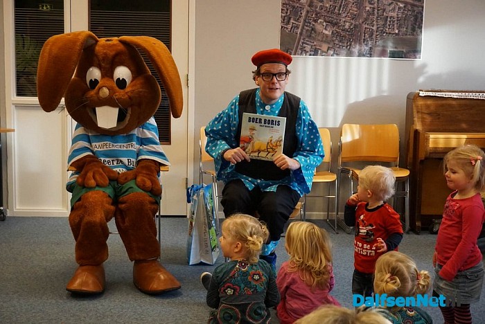 Konijn Bultje kwam voorlezen