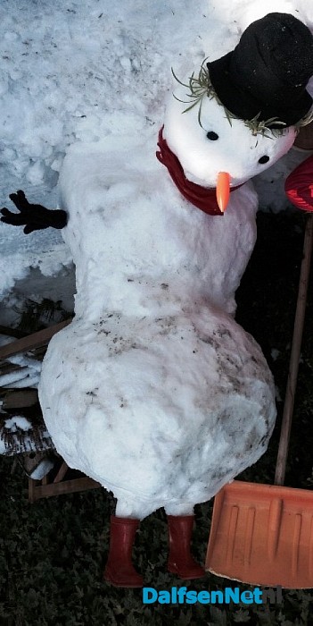 EHBO voor sneeuwpop