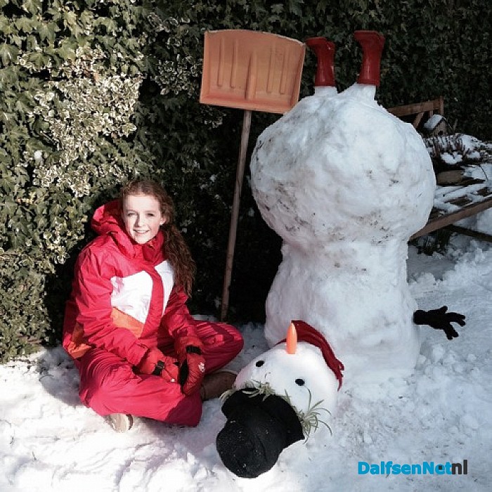 EHBO voor sneeuwpop