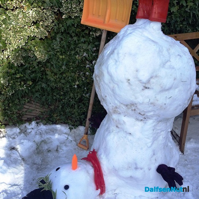 EHBO voor sneeuwpop