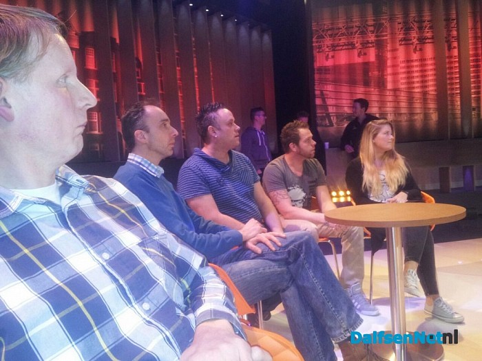 Hoe was het met de Dalfsenaren gisteravond in de studio?