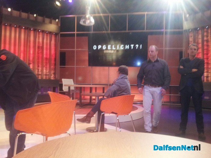 Hoe was het met de Dalfsenaren gisteravond in de studio?