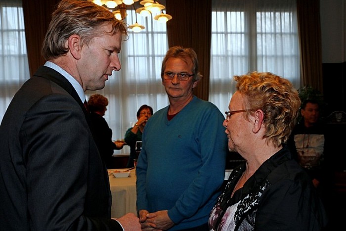 Hennie Luten neemt afscheid - Foto: Paul Scholten