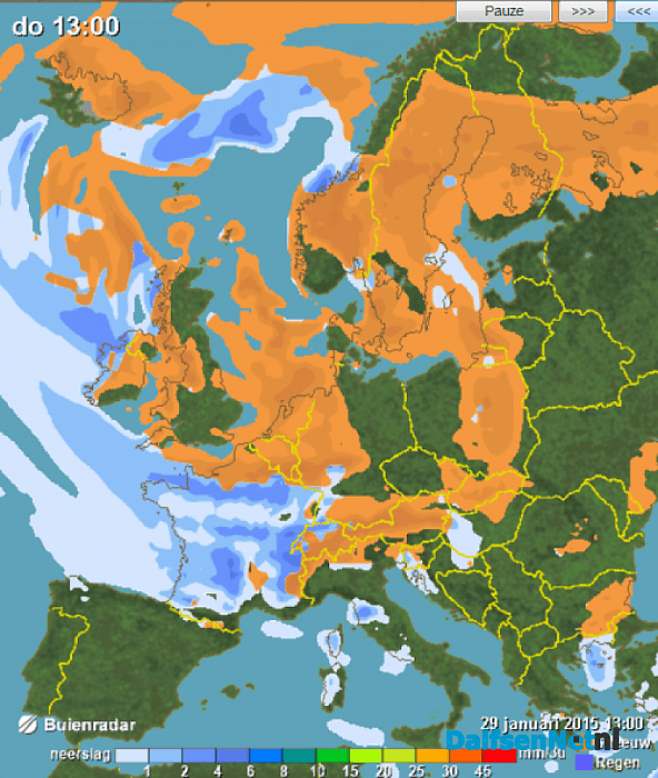 Sneeuwkansen nemen weer flink toe