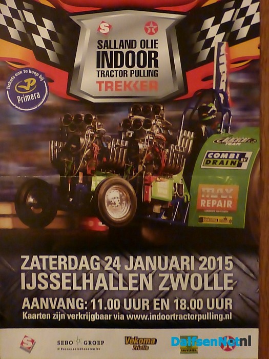 Tractorpulling in Zwolle met Black Cat uit Lemelerveld