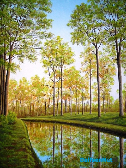 Mooie expositie van schilderijen Jan Riepma