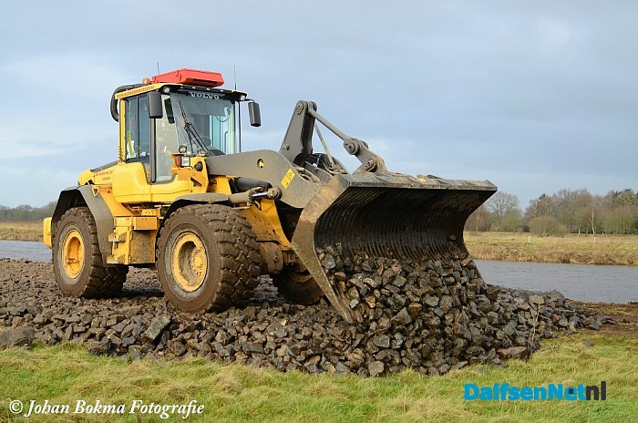 Werkzaamheden ontstening Vecht - Foto: Johan Bokma