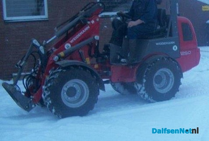 Shovel gestolen aan Dalmsholterweg