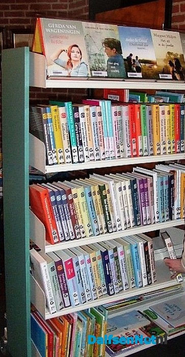 Bibliotheek Hoonhorst in tijdelijke huisvesting Kappers