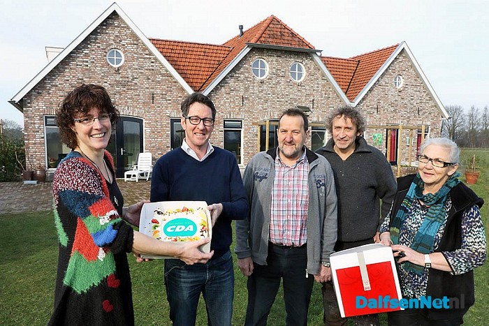Taart voor Marijke en Willem