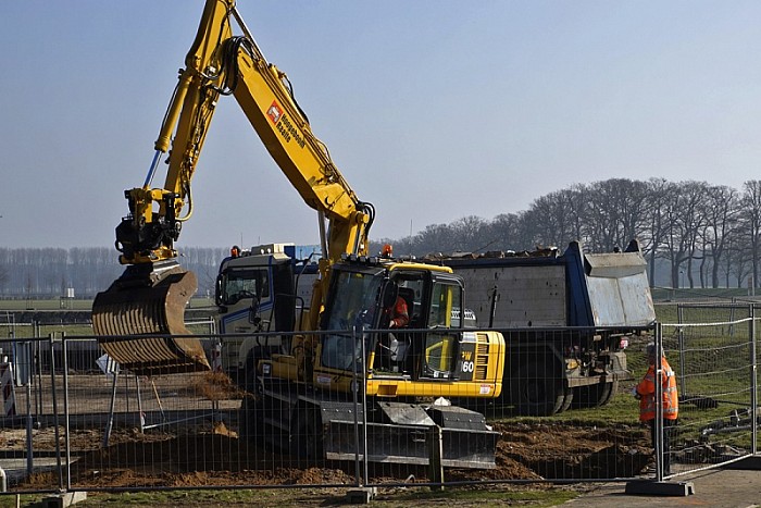 Havengebouwtje gesloopt - Foto: Paul Scholten