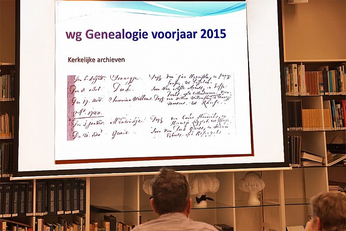 Veel belangstelling cursus Genealogie van Historische Kring - Foto: Paul Scholten