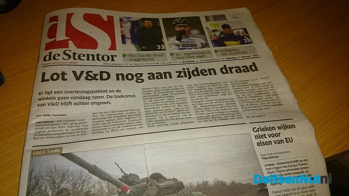 Verkoop Stentor kost 300 banen
