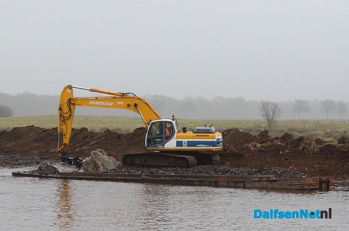 Voortgang ontstening Vecht - Foto: Johan Bokma