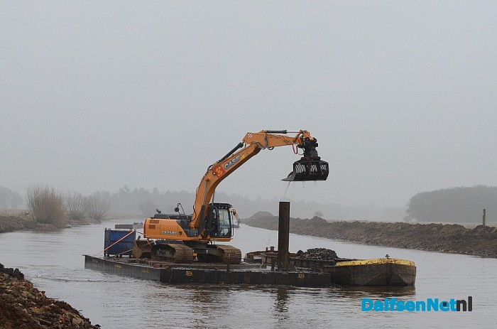 Voortgang ontstening Vecht - Foto: Johan Bokma