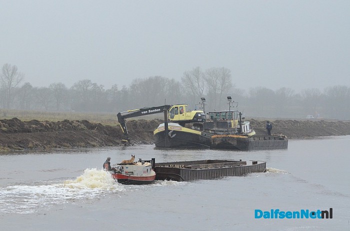 Voortgang ontstening Vecht - Foto: Johan Bokma