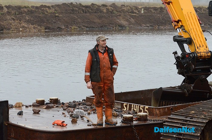 Voortgang ontstening Vecht - Foto: Johan Bokma