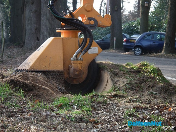 Snoeiwerk Heinoseweg gaat zeer voorspoedig - Foto: Robert Bril