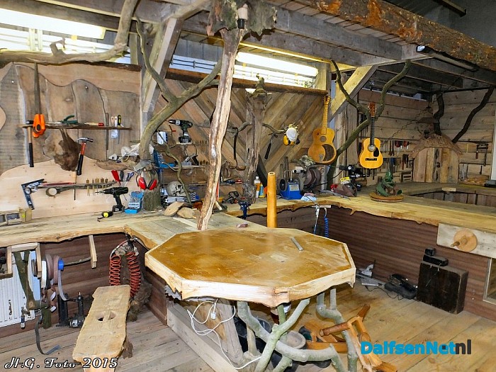 Meewerkplaats in Oudleusen geopend - Foto: H.G. Foto