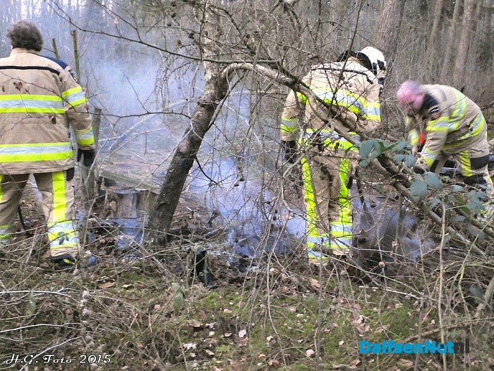 Natuurbrand risico is groot - Foto: H.G. Foto