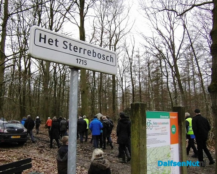 Aftrap 300 jaar Sterrebos: enorme belangstelling