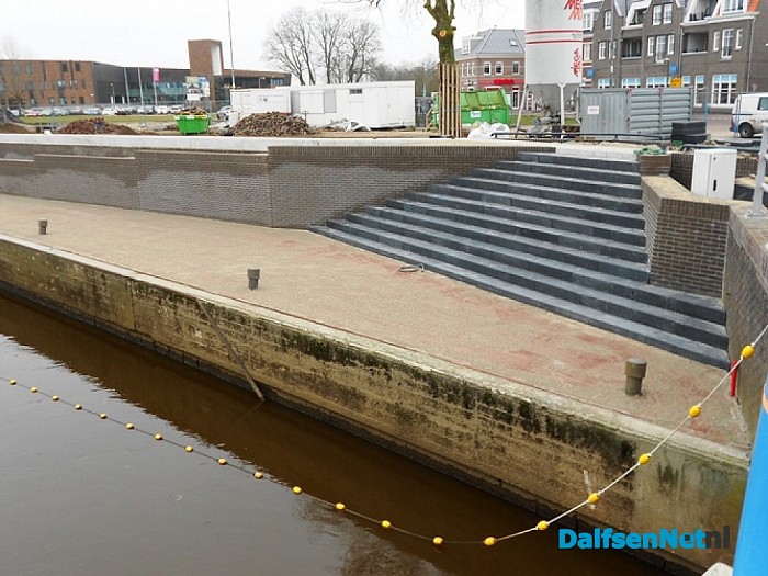 Het wordt steeds mooier aan de kade