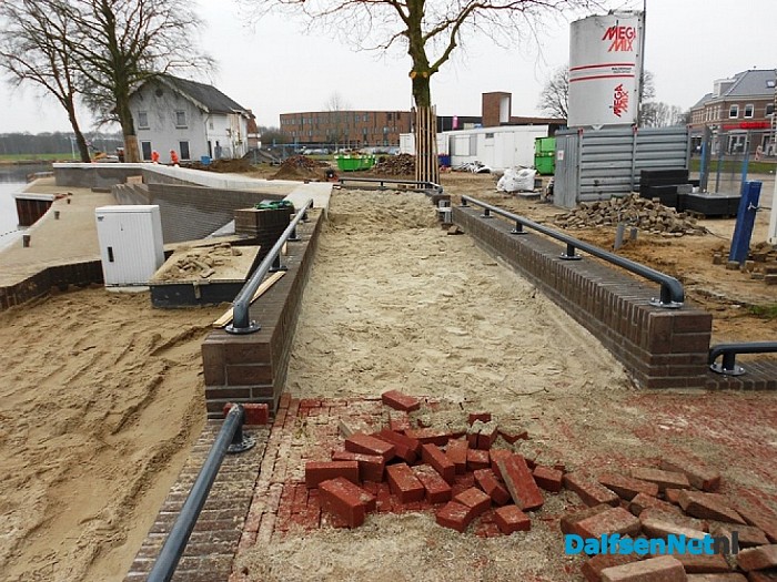 Het wordt steeds mooier aan de kade