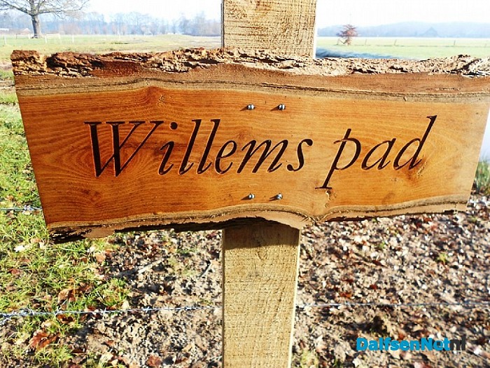 Het pad heeft een naam: Willemspad