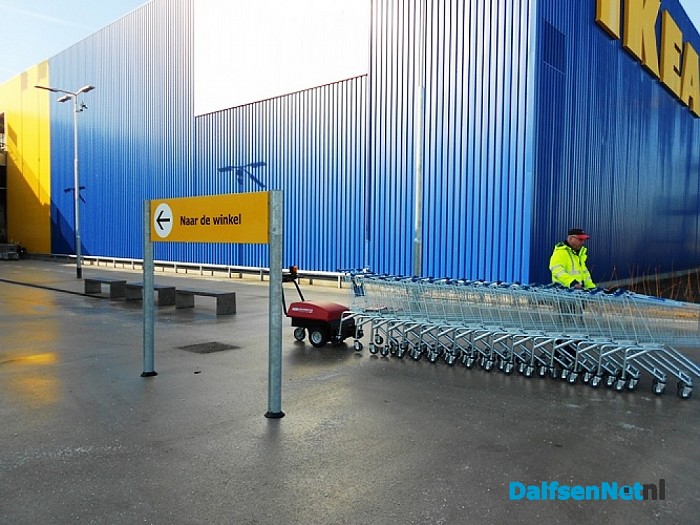 Ikea is open