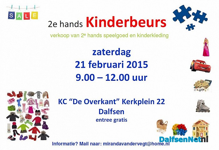 Kinderbeurs met 2e hands spullen