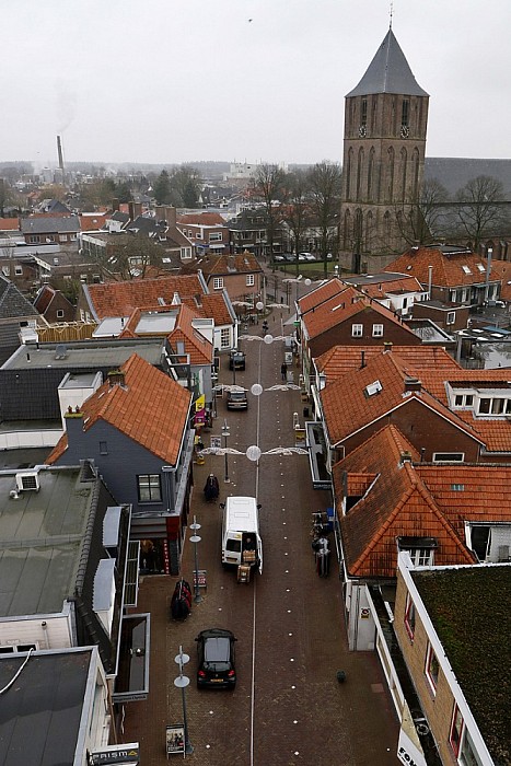 Enkele hoogtefoto’s van centrum Dalfsen - Foto: Paul Scholten